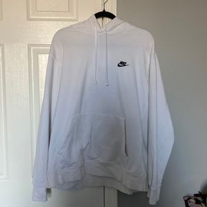 Nike White Hoodie